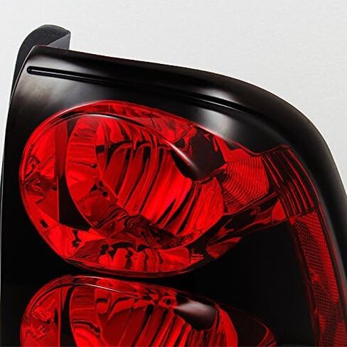 AKKON - For Chevy Trailblazer SUV Red Clear Rear Tail Light Brake Lamps Taillamps Replacement Pair Left + Right in Saudi Arabia