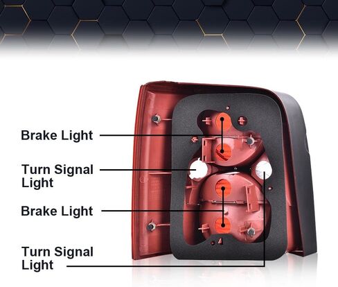 PIT66 LED LED Tail Light ، متوافق مع 2014-2022 Toyota 4runner Tail Lamply Side Side Right Maptenger (W/Wiring Harness) in Saudi Arabia