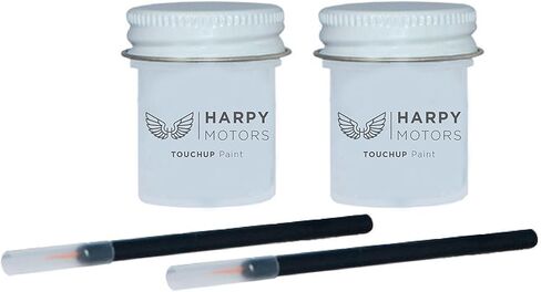 Harpy Motors 1/2 Oz Touch Up Paint Kit Basecoat ClearCoat مع فرشاة متوافقة مع 1963-1964 Chevrolet Corvette WA3112 Daytona Blue Metallic -Color Match مضمون in Saudi Arabia