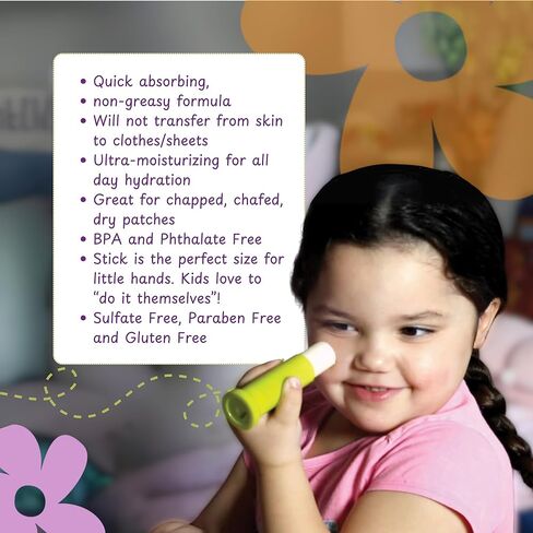 بلسم خضراء صغيرة مهدئة ، بلسم مرطب للطفل والأطفال المشقوقة الشفاه والخدين والبشرة الجافة in Kuwait