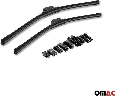 Omac Front Windshield Wiper Rades مجموعة لـ Mazda Miata 1990-2005 in Saudi Arabia