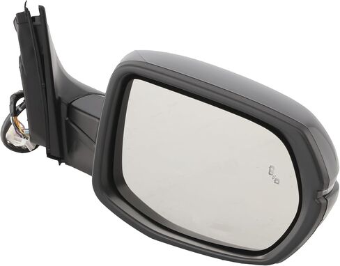 JC Whitney Passenger Side Power Heated Mirror for Honda CR-V 2017-2022 With Signal Light & Blind Spot Monitor Paintable North America Built Vehicle JHO78ER-S in Saudi Arabia