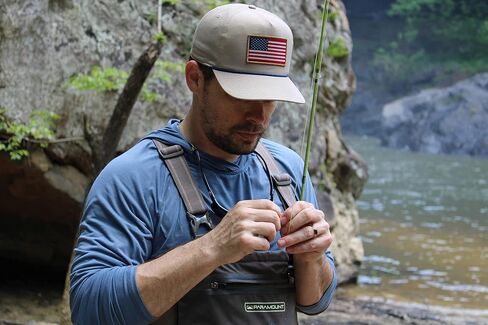 Paramount Outdoors American Flag Hats للرجال الوطني Americana Baseball Flag Caps American Fit Comfort Snapback in Saudi Arabia