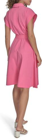 Calvin Klein Women's Commuter Short Sleeve Knee Length Dress in Saudi Arabia