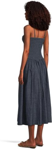 Madewell للسيدات المدخنة النيلي Cami Sundress في شطف غسل in Saudi Arabia
