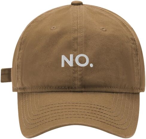 Baseball Cap Mens Women NO. Embroidered Unisex Cotton Adjustable Outdoor Dad Hats for Men in Saudi Arabia