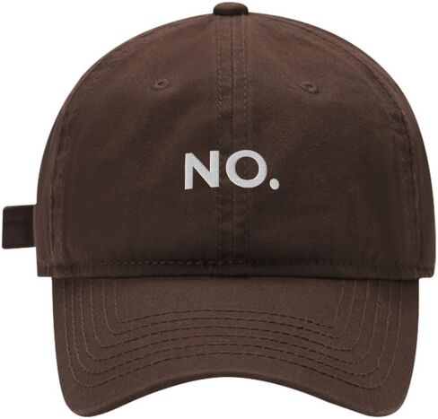 Baseball Cap Mens Women NO. Embroidered Unisex Cotton Adjustable Outdoor Dad Hats for Men in Saudi Arabia