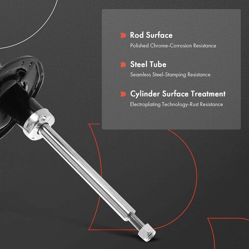 A-Premium Front Pair [2] Strut Assembly Compatible with Toyota Venza 2009-2016, Driver and Passenger Side in Saudi Arabia