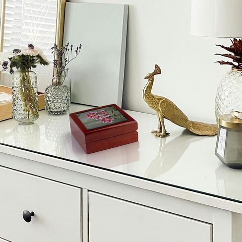 3dRose Stargazer Lily by Rustic Fence, Jewelry Box jb-228229-1 in Saudi Arabia