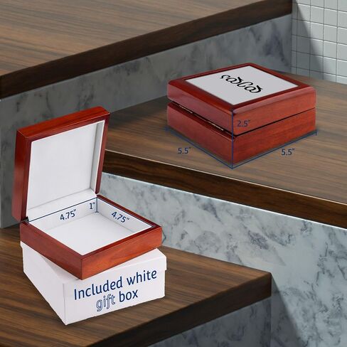 3dRose Deda - word for Mom in Georgian script - Mother in different languages, Jewelry Box jb-193667-1 in Saudi Arabia
