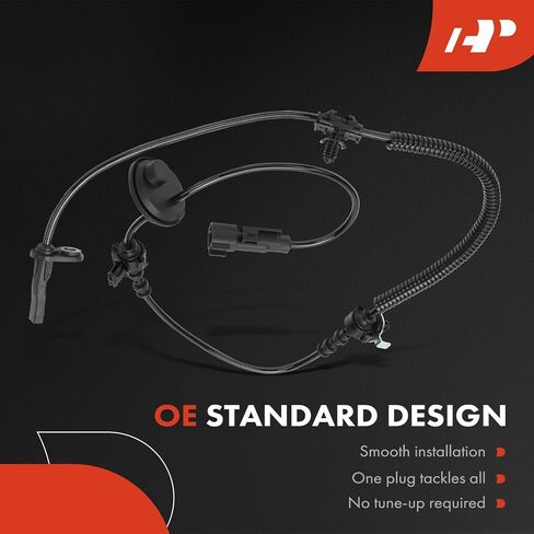A -premium ABS Wheel Speed Sensor متوافق مع GMC ، نماذج Cadillac - Acadia ، XT5 ، 2017-2023 - جانب السائق الأيسر الأمامي ، استبدل# 84398355 ، 23359560 in Saudi Arabia