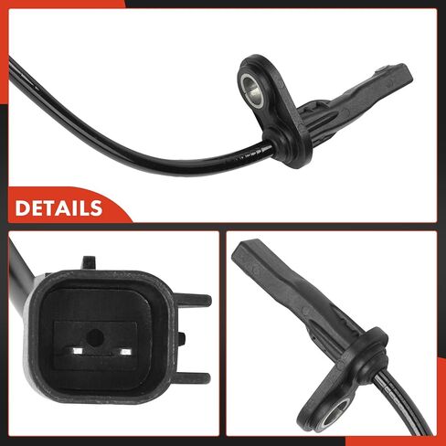A -premium ABS Wheel Speed Sensor متوافق مع GMC ، نماذج Cadillac - Acadia ، XT5 ، 2017-2023 - جانب السائق الأيسر الأمامي ، استبدل# 84398355 ، 23359560 in Saudi Arabia