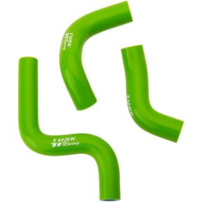 Tusk Radiator Hose Kit Green Compatible with Kawasaki KX112 2022-2024/KX85 2014-2024/KX100 2014-2021 in Kuwait