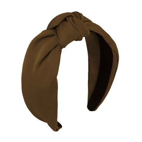 CURASA Headbands for Women Girls Non Slip Knotted Headband Wide Preppy Fashion Hairband Hot Pink Top Knot Decorative Hair Accessories Rose Red Fabric Hair Bands Yoga Elastic Head Bands For Thick Thin in Saudi Arabia