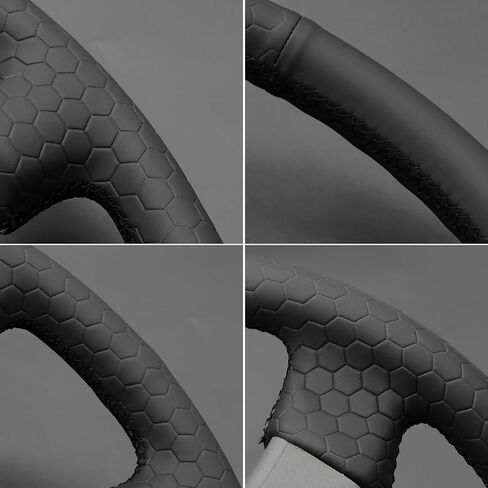 Mewant Pu Leather Hand Hand Tritched Care Cover To Toyota Tacoma 2001-2004 / Tundra 2001-2002 / Sequoia 2001-2002 / Toyota Hilux 2001-2005 in Saudi Arabia