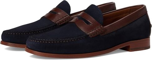 أحذية Johnston & Murphy Men's Baldwin Penny - أحذية لباس الرجال ، أحذية موكاسين جلدية ، أحذية لباس للرجال ، سرير قدم مطاطي متين ومرهف ، متسكع للرجال بنس in Saudi Arabia