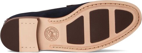 أحذية Johnston & Murphy Men's Baldwin Penny - أحذية لباس الرجال ، أحذية موكاسين جلدية ، أحذية لباس للرجال ، سرير قدم مطاطي متين ومرهف ، متسكع للرجال بنس in Saudi Arabia