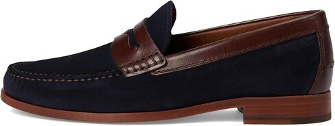 أحذية Johnston & Murphy Men's Baldwin Penny - أحذية لباس الرجال ، أحذية موكاسين جلدية ، أحذية لباس للرجال ، سرير قدم مطاطي متين ومرهف ، متسكع للرجال بنس in Saudi Arabia