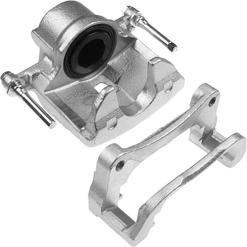 Detroit Axle-2pc الفرجار الأمامي الفرامل لعام 2015-2016 Chrysler 200 ، 2013-2016 الفرجار الفرامل Dodge Dart Dart مع استبدال الأقواس in Kuwait