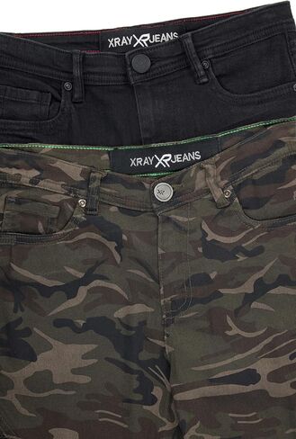 X RAY Big Boys & Little Kids (4-20) Stretch Slim Fit Pants Moto Denim Jeans in Saudi Arabia