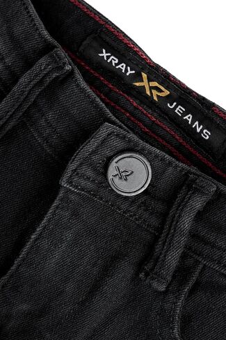 X RAY Big Boys & Little Kids (4-20) Stretch Slim Fit Pants Moto Denim Jeans in Kuwait