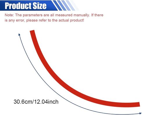 16PCS 17''-19'' Reflective Wheel Rim Stripe Decal Sticker, Universal Night Safety Tape Reflective Stickers, Waterproof Tire Rim Decoration Stripe Decals for Motorcycle, Car, Bicycle (Red) in Saudi Arabia
