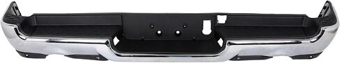 SCITOO Rear Step Bumper fit for 2019 2020 2021 2022 2023 2024 for Ram 1500, Chrome 68404443AA （with park assist sensors） in Saudi Arabia