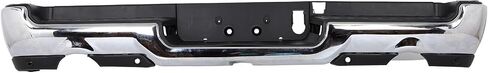 SCITOO Rear Step Bumper fit for 2019 2020 2021 2022 2023 2024 for Ram 1500, Chrome 68404443AA （with park assist sensors） in Saudi Arabia