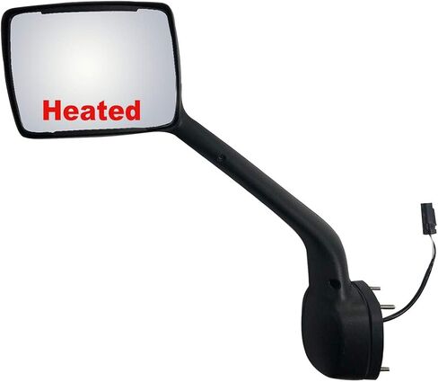 Replacement Black Hood Mirror Passenger Right Side Fit Kenworth T680 Peterbilt 579 587 in Saudi Arabia