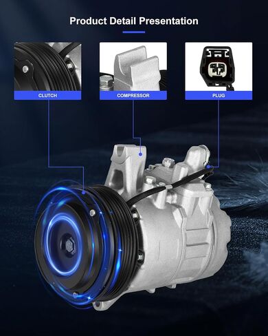 ضاغط ECCPP A/C مع Clutch 2006-2011 لـ Cadillac DTS لـ Buick Lucerne 4.6L AC ضاغط in Saudi Arabia