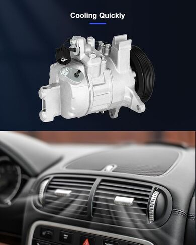 ضاغط ECCPP A/C مع Clutch 2006-2011 لـ Cadillac DTS لـ Buick Lucerne 4.6L AC ضاغط in Saudi Arabia