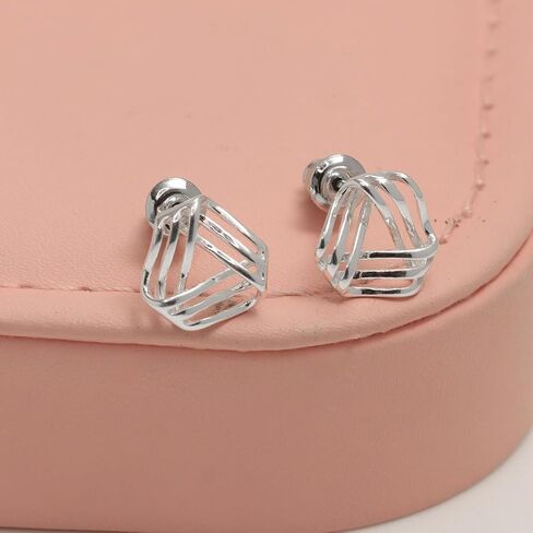 LeCalla 925 Sterling Silver Love Knot Stud Earrings for Women | Classic, Textured, Textured Celtic Knot Designs Studs Earring Jewelry Gift for Birthday, Anniversary & Special Occasions in Saudi Arabia