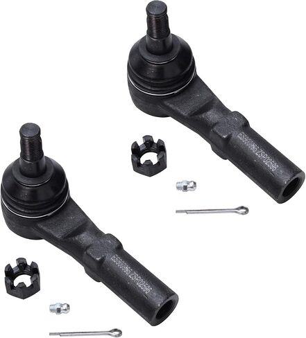 Detroit Axle-RODS 2PC TIE RODS لـ 11-19 Chrysler 300 Dodge Charger ، 11-18 Challenger ، 2 TIE ROD ENDS FIND 2011 2012 2014 2015 2015 2017 2018 استبدال in Saudi Arabia