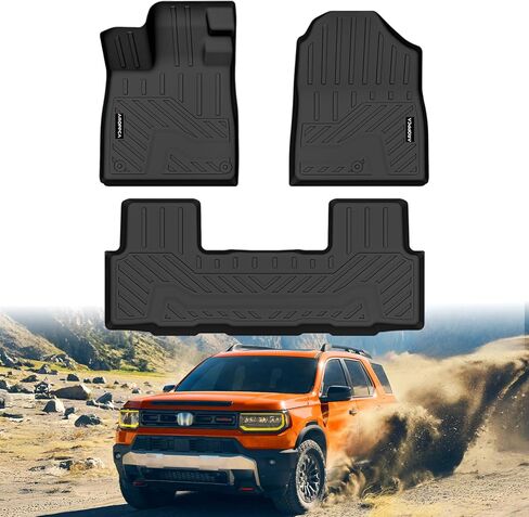 Floor mats & Trunk Mat Custom Fit for 2026 Honda Passport RTL/TrailSport, All Weather Protection TPE Rubber Floor Liners Anti-Slip Cargo Mat Honda Passport Mats Waterproof 2026 Passport Accessories in Saudi Arabia