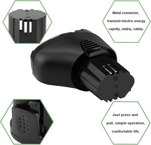 2pack 3.5ah 10.8v بطارية لـ Dremel 855-02 855-01 8000-01 8001-01 8001-02 استبدال Dremel 10.8V Li-ion بطارية in Saudi Arabia