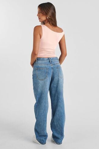 Womens Off The Shoulder Tops Summer Shirts Going Out Crop Tank Top Y2K T Corset Tube Cute Fashion in Saudi Arabia