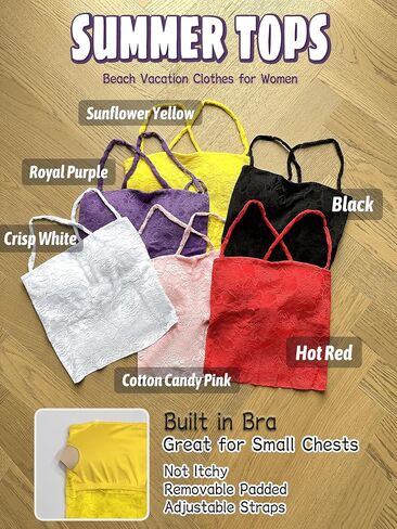 Danysu Lace Halter Tops Backless Tie Back Tank Top with Built in Bra Y2K Summer Going Out Tube Tops in Saudi Arabia