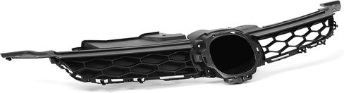 HECASA Front Lower Grille Compatible with 2010-2012 Mazda CX7 CX-7 Replacement for MA1036121 EH44501T0H Front Bumper Grill Lower Plastic Chrome Black+Silvery in Saudi Arabia