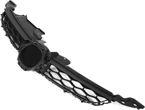 HECASA Front Lower Grille Compatible with 2010-2012 Mazda CX7 CX-7 Replacement for MA1036121 EH44501T0H Front Bumper Grill Lower Plastic Chrome Black+Silvery in Saudi Arabia