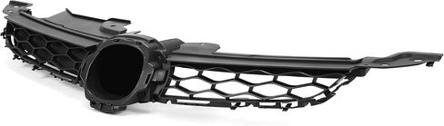 HECASA Front Lower Grille Compatible with 2010-2012 Mazda CX7 CX-7 Replacement for MA1036121 EH44501T0H Front Bumper Grill Lower Plastic Chrome Black+Silvery in Saudi Arabia