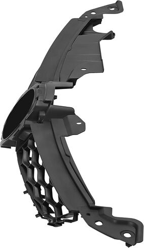 HECASA Front Lower Grille Compatible with 2010-2012 Mazda CX7 CX-7 Replacement for MA1036121 EH44501T0H Front Bumper Grill Lower Plastic Chrome Black+Silvery in Saudi Arabia