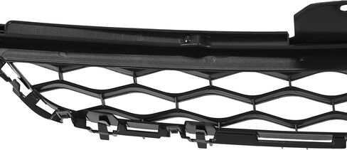 HECASA Front Lower Grille Compatible with 2010-2012 Mazda CX7 CX-7 Replacement for MA1036121 EH44501T0H Front Bumper Grill Lower Plastic Chrome Black+Silvery in Saudi Arabia