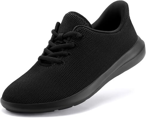 Rihero Womens Walking Shoes Comfortable Non Slip Tennis Shoes Athletic Gym Shoes Lightweight Fashion Sneakers Grey Size 9.5 in Saudi Arabia