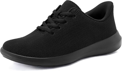 Rihero Womens Walking Shoes Comfortable Non Slip Tennis Shoes Athletic Gym Shoes Lightweight Fashion Sneakers Grey Size 9.5 in Saudi Arabia