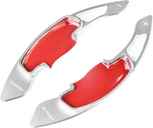 Steering Wheel Accessories Shift Paddle Shifter Extension Aluminum Alloy Red Compatible with Honda Civic Odyssey SPIRIOR Accord Crown Road URV CRV Hybrid Acura CDX MDX RDX ILX TLX in Kuwait