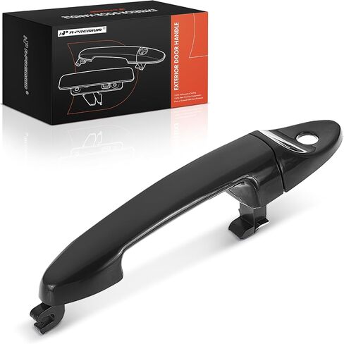 A-Premium Front Left Driver Side Exterior Door Handle with Keyhole Compatible with Ford Escape 2001-2012 & Mazda Tribute 2008-2011 & Mercury Mariner 2005-2011, Smooth Black, Replace# 3L8Z-7822404-EAE in Saudi Arabia
