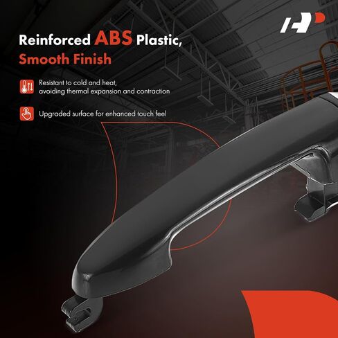 A-Premium Front Left Driver Side Exterior Door Handle with Keyhole Compatible with Ford Escape 2001-2012 & Mazda Tribute 2008-2011 & Mercury Mariner 2005-2011, Smooth Black, Replace# 3L8Z-7822404-EAE in Saudi Arabia