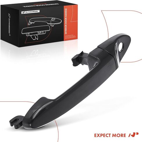 A-Premium Front Left Driver Side Exterior Door Handle with Keyhole Compatible with Ford Escape 2001-2012 & Mazda Tribute 2008-2011 & Mercury Mariner 2005-2011, Smooth Black, Replace# 3L8Z-7822404-EAE in Saudi Arabia