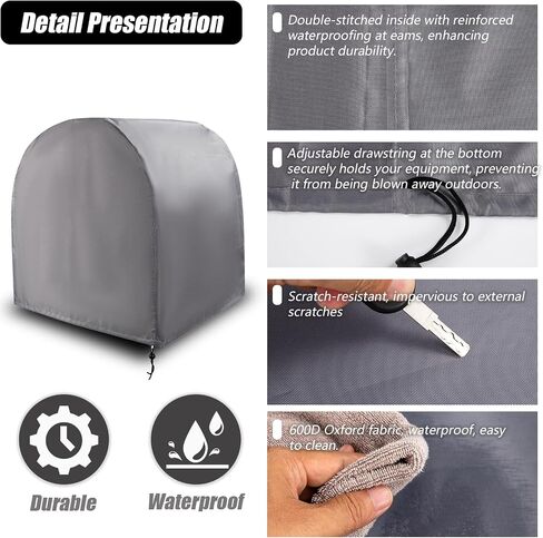 Miter Saw Cover,Guard Dust Waterproof Oxford Cloth for Heavy Bandsaw Benchtop,Fit for Most Miter Saws,Planers,Machine Tools outdoor,To Prevent Table Saw Rust(28"L x 24"W x 28"H, Black) in Saudi Arabia