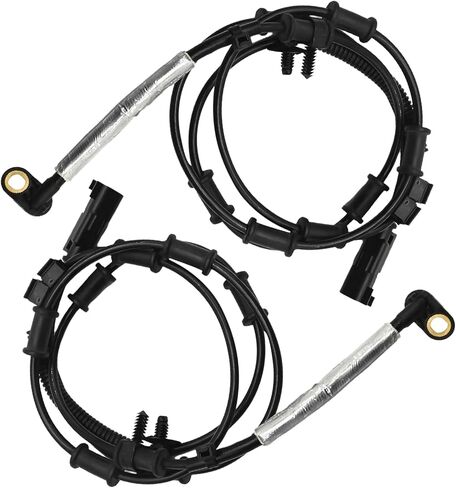 2pcs ALS3028 سائق أمامي وجانب الراكب مستشعر سرعة العجلة ABS ، استبدال RAM 2500 L6 6.7L 2014-2018 ، يحل محل 68165624AD in Saudi Arabia